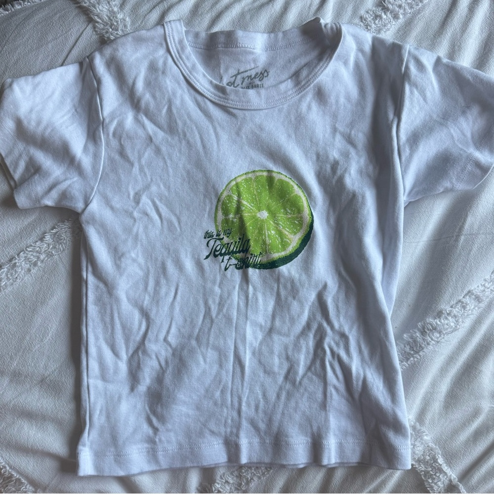 Hot Mess Alex Earle Crop Tee
